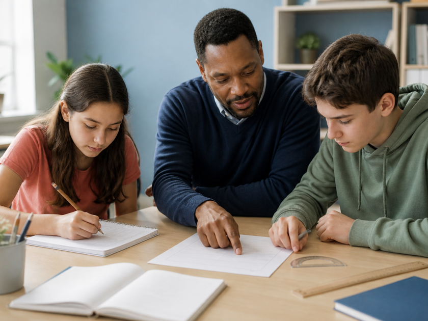 Students build confidence with grade-level mathematics
